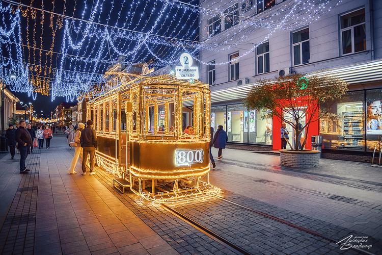 Огни вечернего Нижнего