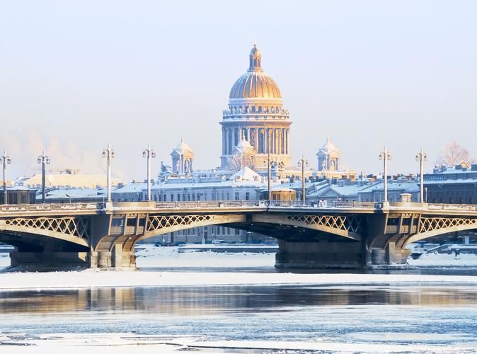 Новогодний Петербург — город-шедевр: творения эпохи